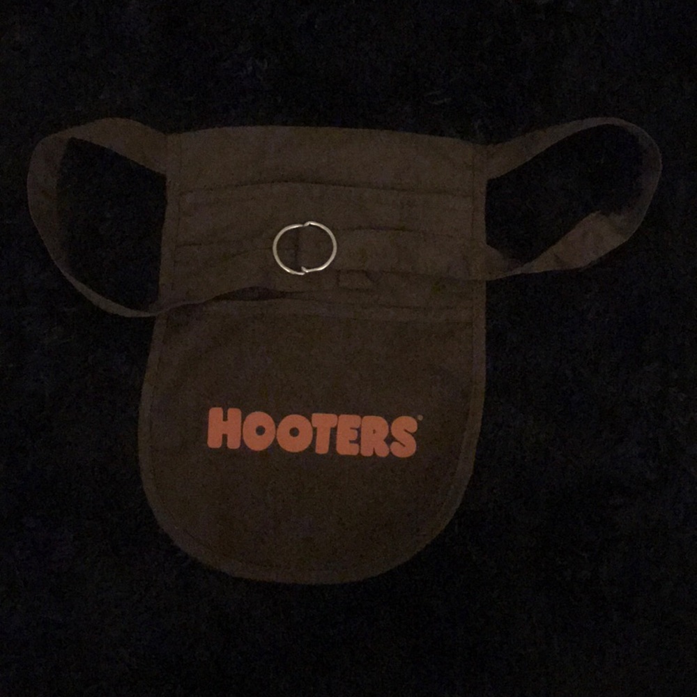 Brown hooters pouch
